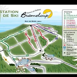T2 3 étoiles St Geniez D'olt 2 Piscines Chauffées Pierrefiche (Aveyron)